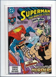 Superman The Man of Steel #8 NM 9.4 1991   nw53x1