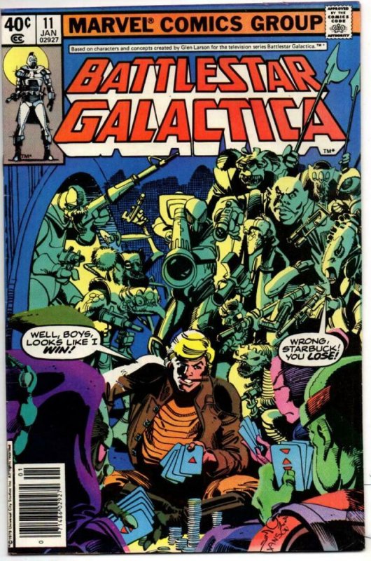 BATTLESTAR GALACTICA # 11 12 13 14, FN+, Apollo, Zac, Cyclons 1979 1980 4 issues