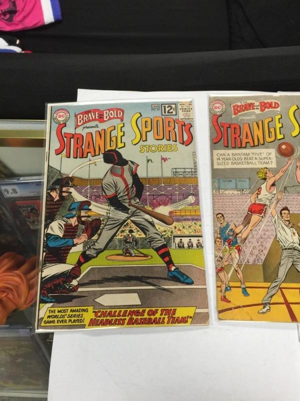 The Brave And The Bold 45 46 47 To 2.0–4.0 Good – Very Good Strange Sports