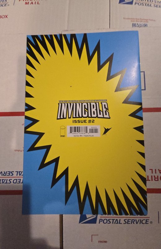 Invincible #2 San Diego Comic Con 2023 Cover A (2003)signed by Rose khangi Besch