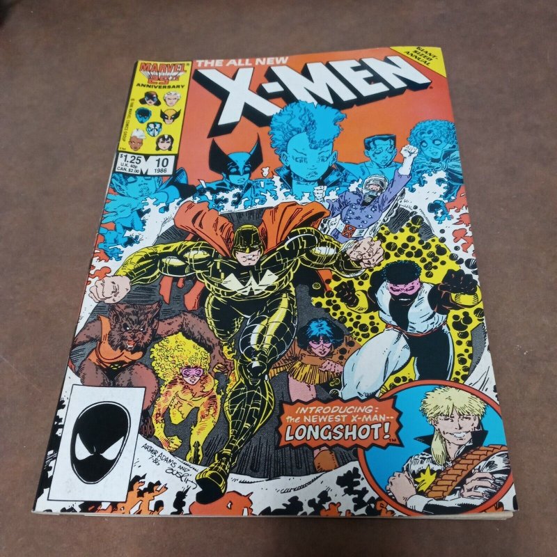 Uncanny X-Men Annual #10 1st X-Babies! Early Longshot appearance (1987) key book