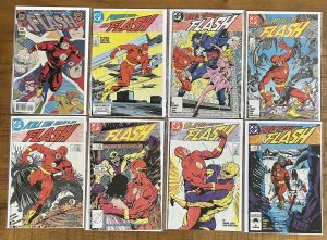 Flash #0,1,2,3,4,5,6,7 DC 1987 2nd Series NM Lot