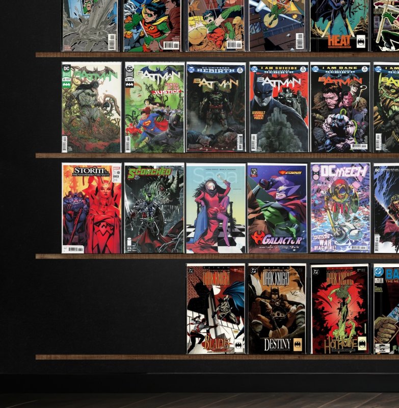 Huge Lot 140+ Comics with Batman, Robin, Detective Comics, X-Men & More!