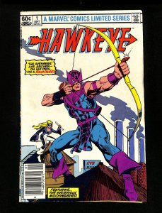 Hawkeye Limited Series #1 Newsstand Variant