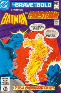 Brave and the Bold, The #172 VG ; DC | low grade comic Batman Firestorm Nemesis