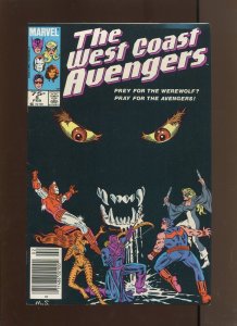 West Coast Avengers #5 - Al Milgrom Cover Art/Newsstand! (9.0) 1986