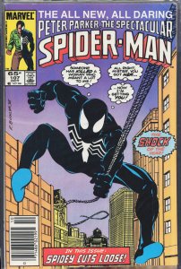 The Spectacular Spider-Man #107 (1985) Spider-Man [Key Issue]