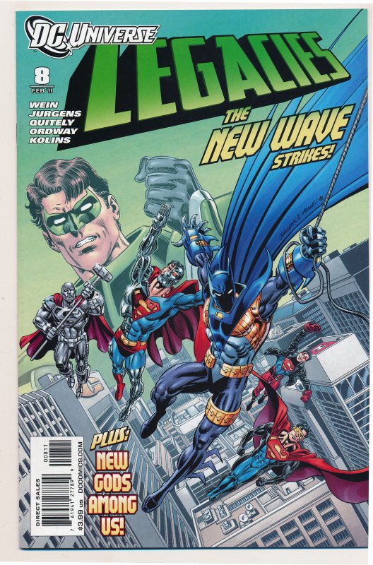 DC Universe Legacies (2010) #1-10 VF/NM Complete series