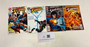 4 Superman Action Comics DC Comics Books #709 726 756 759 46 JW19