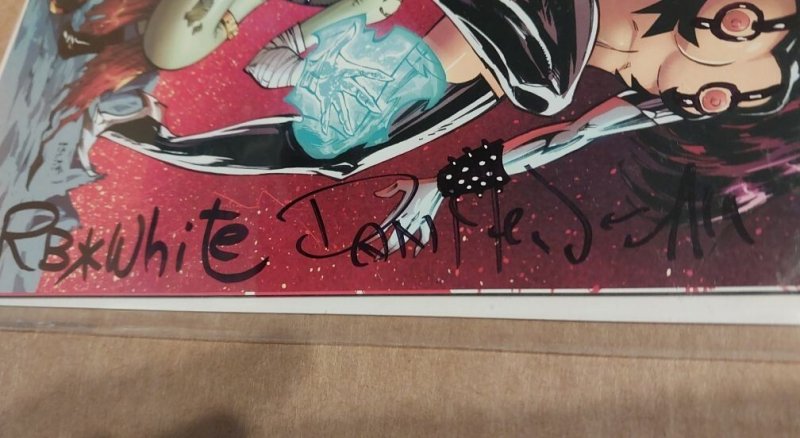 Danger Doll Squad Galactic Gladiators #3 (Signed X 2) Mendoza RB White