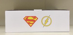 DC Direct Battle Superman vs the Flash Racing Statue