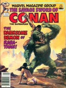 Savage Sword of Conan #84 Marvel Comics 1983 VF-