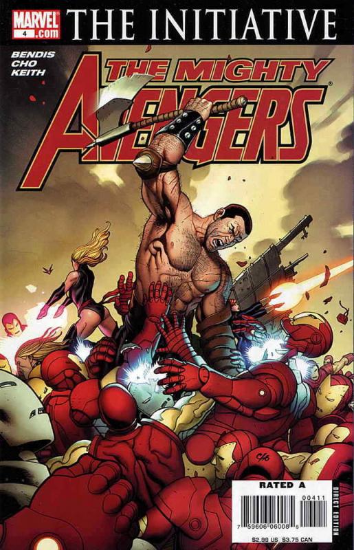 Mighty Avengers #4 VF/NM; Marvel | save on shipping - details inside