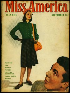 Miss America Vol. 4 #5 1946- Timely Comics- Patsy Walker- Fashions VG