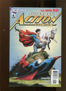 ACTION COMICS #5 (9.2) ROCKET SONG! 2012