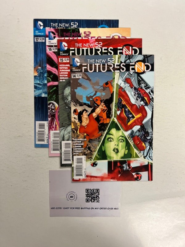 4 Futures End DC Comic Books # 14 15 16 17 Batman Superman Wonder Woman 94 JS44