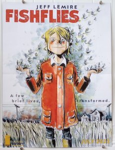 Fishflies / Jeff Lemire 18 x 23 Folded Promo Poster Image (2023) New FP507 