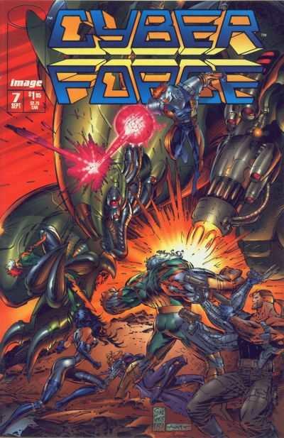 Cyberforce (1993 series) #7, NM (Stock photo)