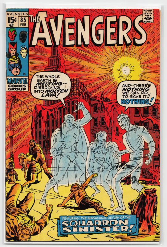 The Avengers #85 (1971) The Avengers [Key Issue]