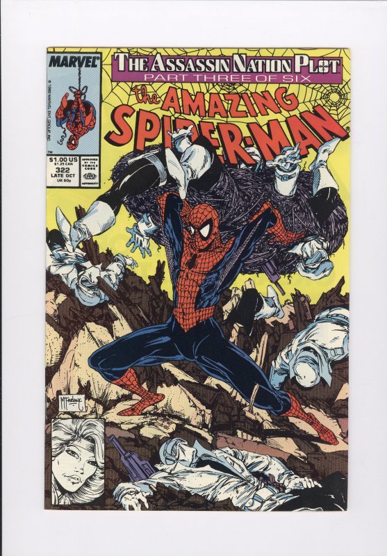 Amazing Spider-Man Lot of Three # 322, 354, 377  (1976)  Marvel Copper Age