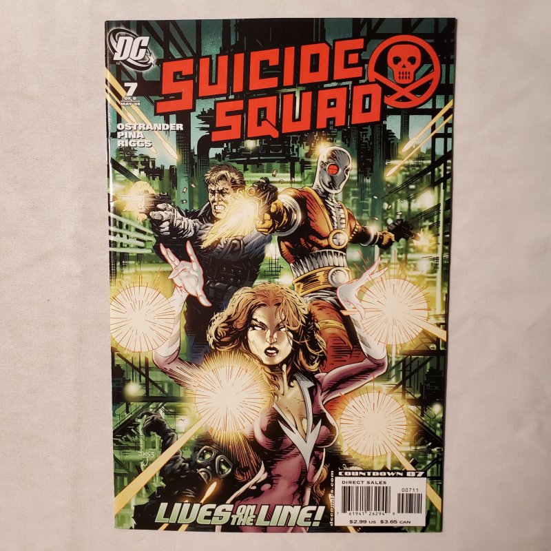 Suicide Squad 7 Very Fine/Near Mint Cover by John K. Snyder