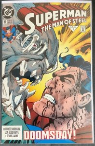 Superman: The Man of Steel #19 (1993, DC) NM-