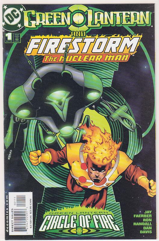 Green Lantern: Circle of Fire #1 & 2 (Oct 2000, DC) plus all 5 team up issues NM