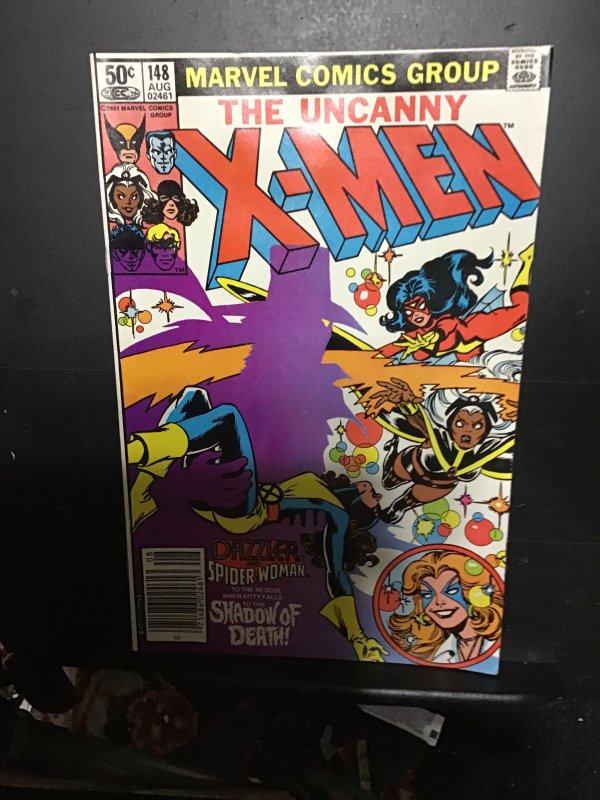 The Uncanny X-Men #148 (1981) Spider-Woman, Dazzler, Caliban! High-Grade Vf/NM