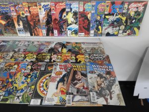 Huge Lot of 180+ Comics W/ Ghost Rider, Batman, Swamp Thing Avg VF- Condition!