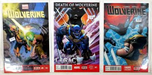 Wolverine Lot of 3 #4th 2, 5th 5, Logan Legacy 5 2013 Marvel 1st Print Comics