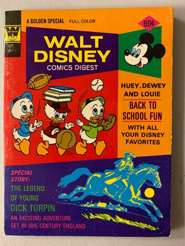 Walt Disney Comics Digest #55 Whitman 5.0 (1975)