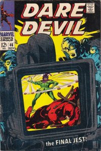 Daredevil #46 FN ; Marvel | November 1968 Jester Stan Lee