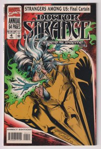 Marvel Comics Group! Doctor Strange Annual! Issue #4 (1994)!