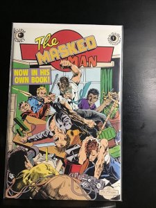 The Masked Man #1  Eclipse Comics - 1984