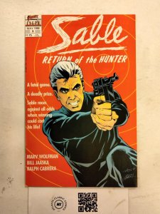 Sable Return of the Hunter #3 VF-NM First Comic Book 27 TJ71