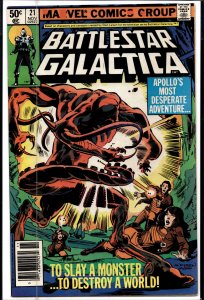 Battlestar Galactica #21 (1980) Battlestar Galactica