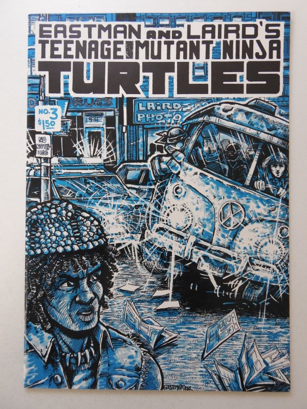 Teenage Mutant Ninja Turtles #3 (1985) 1st Print Signed Eastman and Laird NM!!