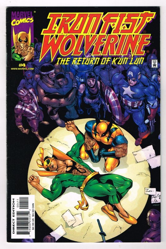 Iron Fist: Wolverine #4 (2001)  Marvel Comics