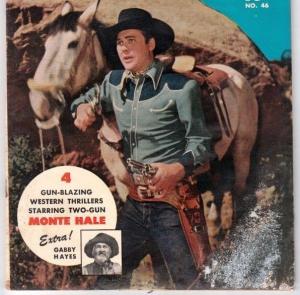 Monte Hale Western 46 strict GD/VG 3.0 Affordable-Grade  ~Gabby Hayes~
