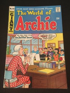 ARCHIE GIANT SERIES MAGAZINE #151 The World of Archie, G+/VG- Condition