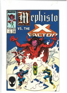 Mephisto vs. X-Factor #2 FN/VF 7.0 Marvel Comics 1987