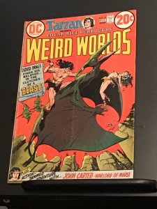 Weird Worlds #4 (1973)John Carter warlord Amore’s mid-grade FN