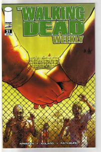 WALKING DEAD WEEKLY #21, NM, Zombies, Horror, Kirkman, 2011,more TWD in r store