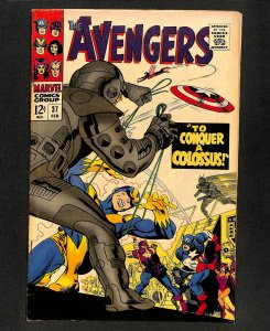 Avengers #37 Hercules! Enchantress! Black Widow!