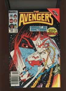 (1985) The Avengers #260: KEY! (ORIGIN/1ST COVER APPEARANCE) NEBULA! (VF/VF+)
