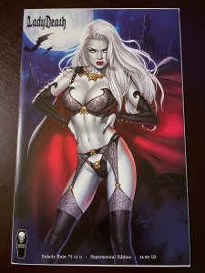 LADY DEATH UNHOLY RUIN #2 NAUGHTY SUPERNATURAL EDITION NOT SIGNED LTD 150 NM+