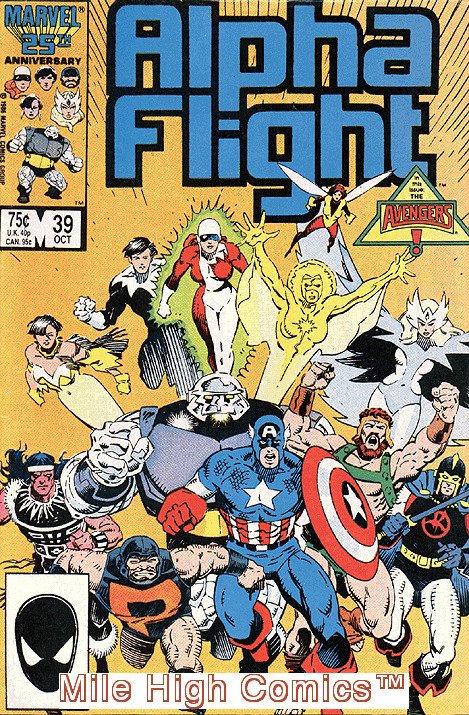 ALPHA FLIGHT (1983 Series)  #39 Very Fine Comics Book