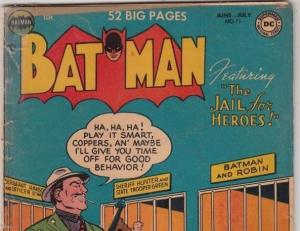 Batman #71 strict VG- 4.0    Mr.Cipher    Giant Golden Collection Found 