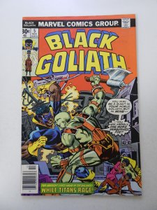 Black Goliath #5 (1976) VF- condition date stamp front cover