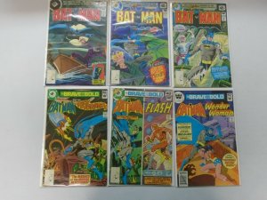 Whitman Batman comic lot 6 different issues 4.0 VG